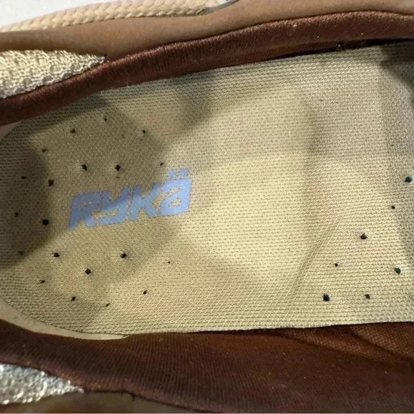 RYKA Women’s Boat Style Slip On Loafers Brown Leather US 9W - Picture 8 of 11